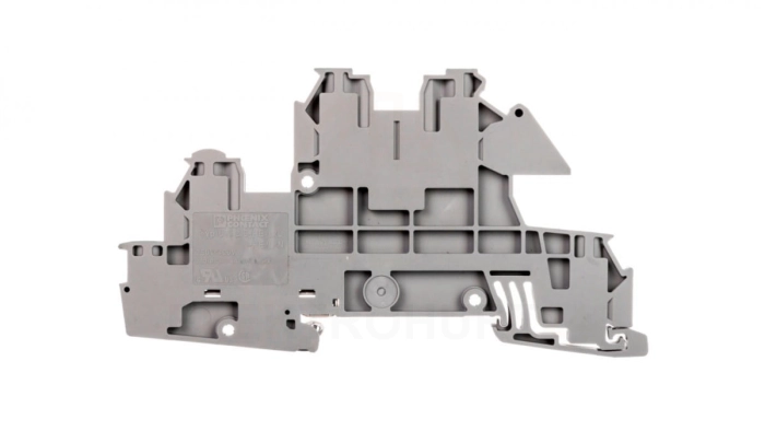 Złączka szynowa 5-przewodowa 4mm2 szara/żółto-zielona UTI 2,5-PE/L/N 3076030 /50szt./