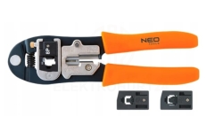 Zaciskarka do skrętki NEO 8p 6p 4p RJ45 RJ11 RJ12