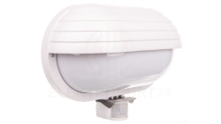 Oprawa kanałowa z czujnikiem ruchu E27 max.60W AC220-240V IP40, biała OS-KACROO-00