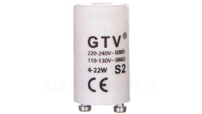 Zapłonnik (starter) do opraw hermetycznych, 4-22W, AC220-240V, 50/60Hz