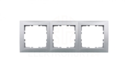 Berker B.Kwadrat Ramka potrójna aluminium 5310138994