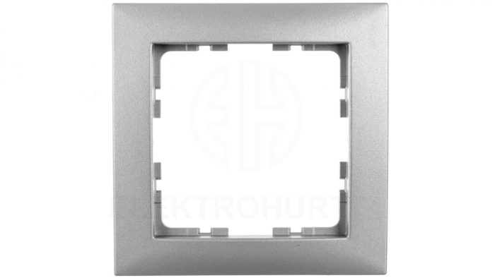 B.Kwadrat Ramka pojedyncza aluminium 5310118994