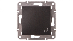 ASFORA Przycisk dzwonek bez ramki antracyt EPH0800171