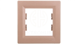 ASFORA Ramka 1-krotna brąz EPH5800169