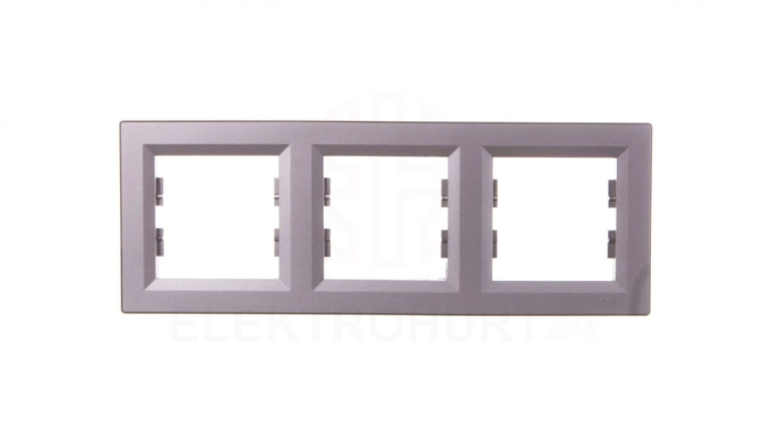 ASFORA Ramka 3-krotna pozioma stal EPH5800362