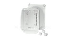 Puszka odgałęźna 210x155x92 bez zacisków IP66 szara DK 1600 GZ 62000159