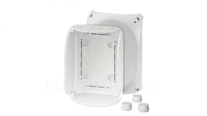 Puszka odgałęźna 210x155x92 bez zacisków IP66 szara DK 1600 GZ 62000159