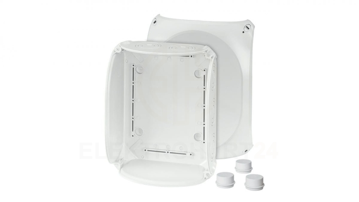 Puszka odgałęźna 255x205x112 bez zacisków IP66 szara DK 2500 GZ 62000161