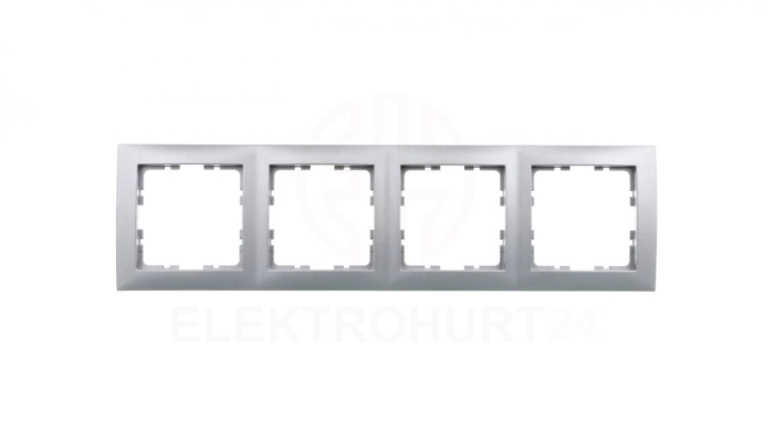 B.Kwadrat Ramka poczwórna aluminium 5310148994