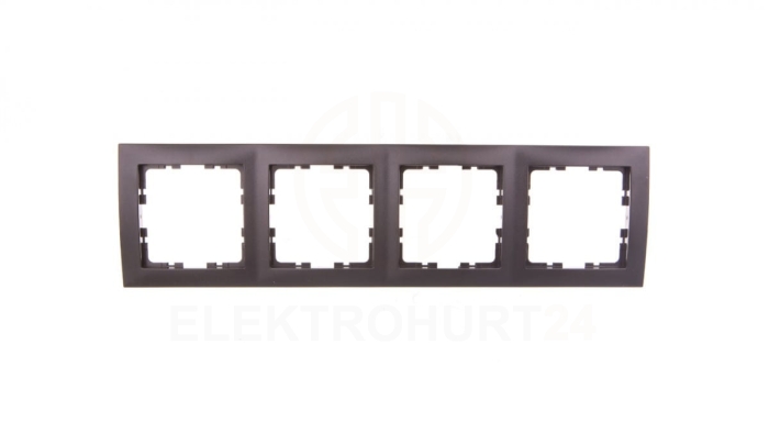 B.Kwadrat Ramka poczwórna antracyt 5310148996