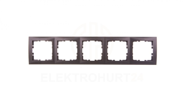 B.Kwadrat Ramka pięciokrotna antracyt 5310158996