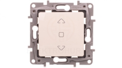 NILOE Łącznik do bezpośreniego sterowania roletami 10 AX kremowy 764611