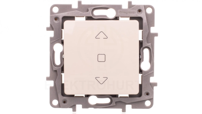 NILOE Łącznik do bezpośreniego sterowania roletami 10 AX kremowy 764611