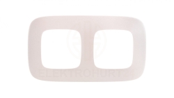 VALENA ALLURE Ramka podwójna perłowy 754412