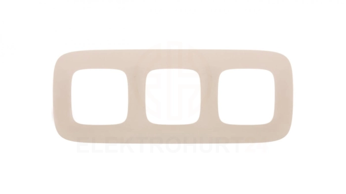 VALENA ALLURE Ramka potrójna kremowy 754313