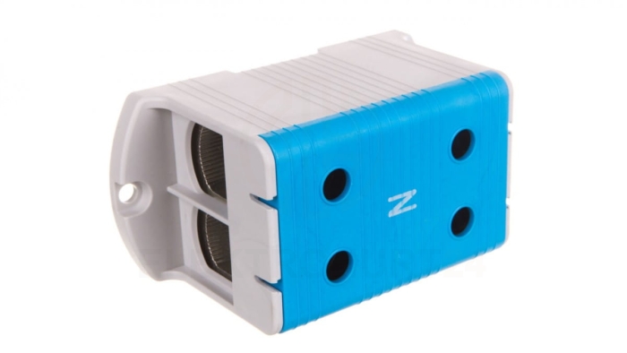 Złączka szynowa 1-torowa ZJUN 2x240 niebieska R34RR-07010021801