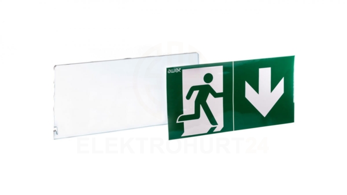 Plexa EXIT S + uchwyty mocujące + PU34/47 ETS/PLX/PU34/47