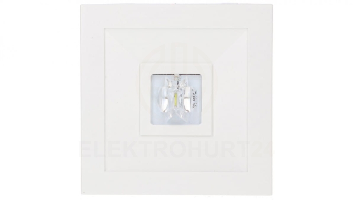 Oprawa awaryjna LOVATO N LED 1W (opt. koryt.) 1h jednozadaniowa biała ECO LED LVNC/1W/E/1/SE