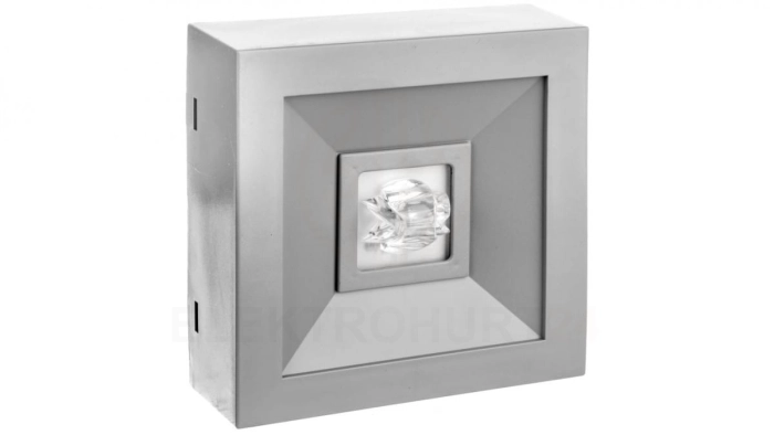 Oprawa awaryjna LOVATO N ECO LED 3W 315lm (opt. koryt.) 1h jednozadaniowa szara LVNC/3W/E/1/SE/X/GR