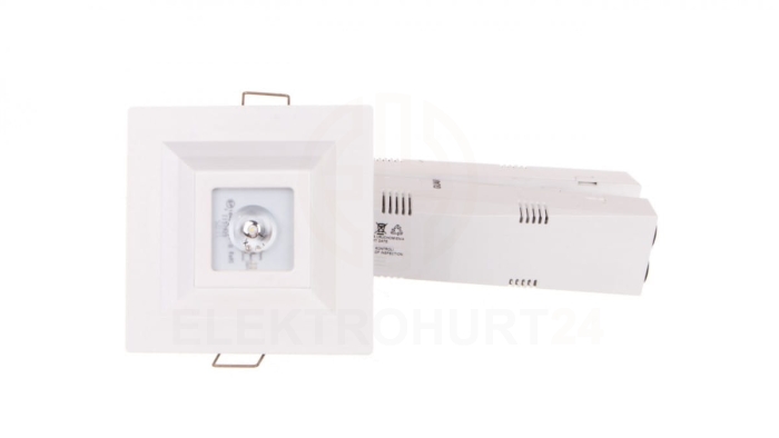 Oprawa awaryjna LOVATO P ECO LED 3W 315lm (opt. otwarta) 1h jednozadaniowa AT biała LVPO/3W/E/1/SE/AT/WH