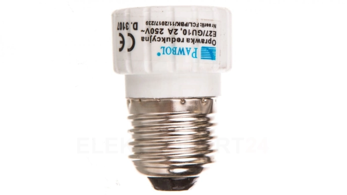 Redukcja E27 na GU10 D.3107