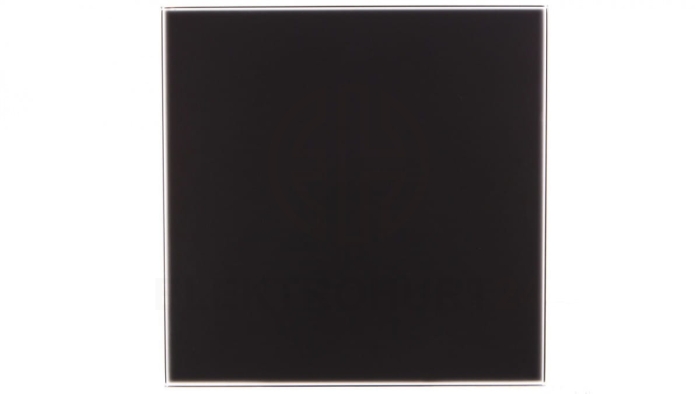 Panel do ramki i korpusu 100mm czarny mat Trax Glass PTGB100M