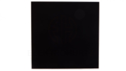 Panel do ramki i korpusu 125mm czarny mat Trax Glass PTGB125M