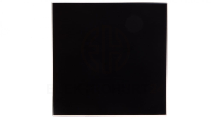 Panel do ramki i korpusu 125mm czarny mat Trax Glass PTGB125M