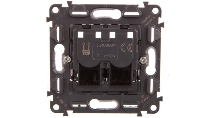 VALENA ALLURE Gniazdo podwójne 2xRJ45 kat.5e UTP 753041