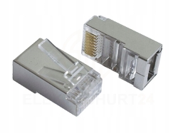 Wtyk RJ45 kat.6 ekranowany
