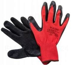 Rękawiczki rękawice robocze ochronne latex rozm. 9