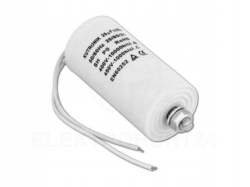 Kondensator silnikowy 25UF/450VAC z przewodami