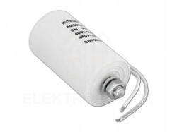 Kondensator silnikowy 20UF/450VAC z przewodami