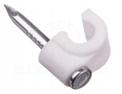 Uchwyt kablowy okrągły FI12mm FLOP-12 27.12/100szt