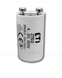 Zapłonnik do świetlówek 4-65W, 80W ZTE/2 ETI POLAM