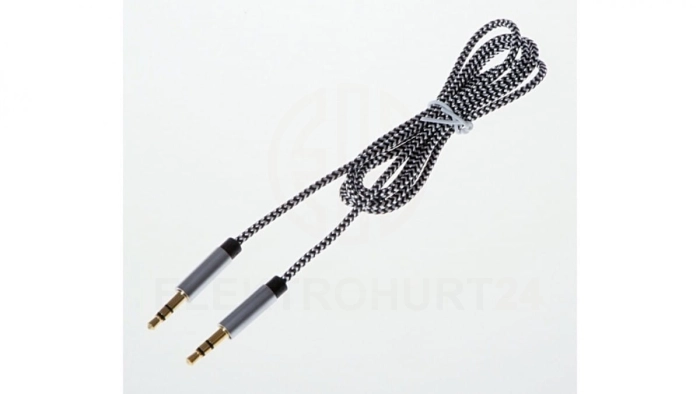 Przewód Jack 3,5mm /3-pin stereo/ 1m LIBOX LB0094