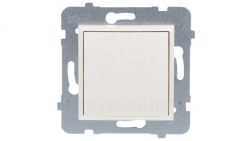 ARIA Łącznik jednobiegunowy ecru ŁP-1U/m/27