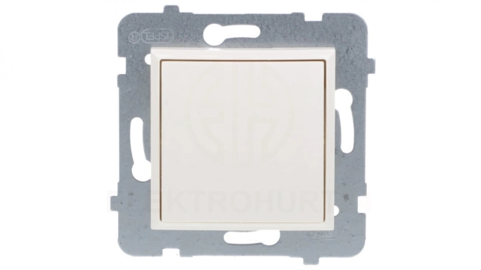 ARIA Łącznik jednobiegunowy ecru ŁP-1U/m/27