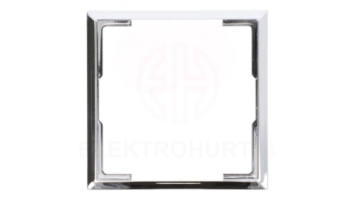 ARIA Ramka ozdobna do gniazd: wtyczkowych pojedynczych, teleinformatycznych i ściemniaczy srebro RO-2U/67