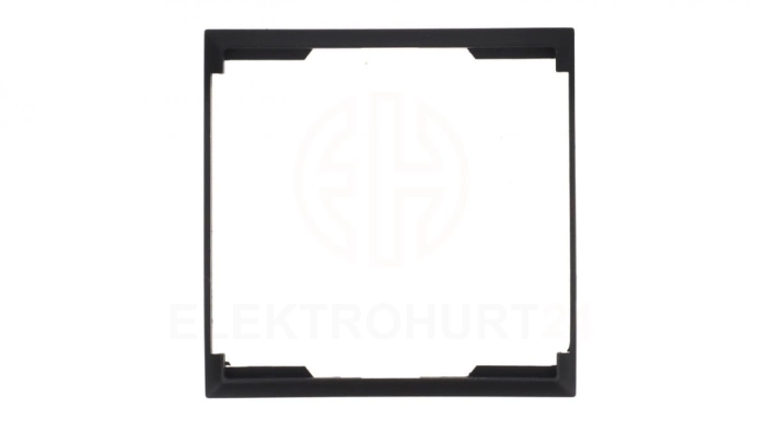 ARIA Ramka ozdobna do gniazd podwójnych do ramek czarny metalik RO-4U/33
