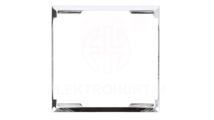 ARIA Ramka ozdobna do gniazd podwójnych do ramek srebro RO-4U/67