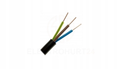 Kabel ziemny YKY 3X1,5 miedziany na metry polski