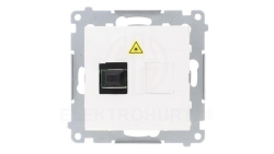 Simon 54 Gniazdo światłowodowe / optyczne pojedyncze DGS1.01/11