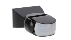 Czujnik ruchu 360/180st. 2 sensory IP65 1200W czarny 5 lat gwarancji OR-CR-254/B