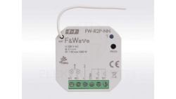 Dopuszkowy przekaźnik dwukanałowy braz przewodu N FiWave FW-R2P-NN