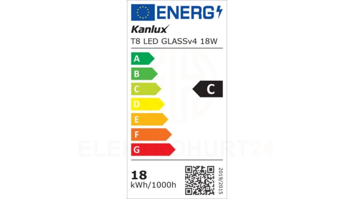 Świetlówka LED G13 T8 1200mm 18W 2880lm 4000K GLASSv4 33212