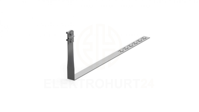 Uchwyt pod dachówkę z zaczepem L-450mm skręcany ocynkowany 11.4/Z/S OG /91103202/
