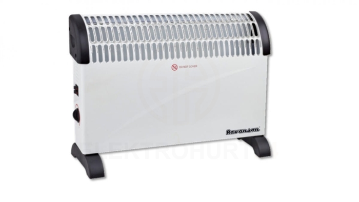 KONWEKTOR ELEKTRYCZNY Ravanson CH-2000M 750/1250/2000W Termostat Biały 230V