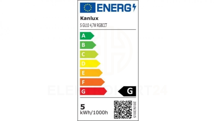 Żarówka LED SMART S GU10 4,7W RGBCCT 33643