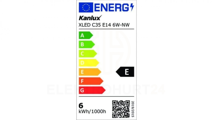 Żarówka LED FILAMENT XLED C35 E14 6W-NW 806lm 4000K barwa neutralna 35273